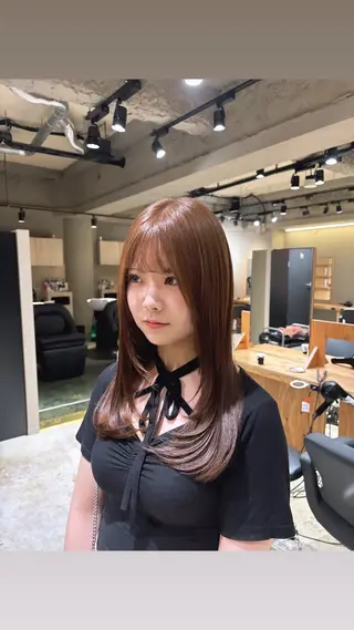 ロング カラー 🌟難波/EIGHT 副店長RIKOのヘアスタイル