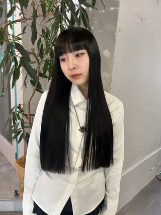 ロング モデル募集中🥚福岡 kii anju🐄のヘアスタイル