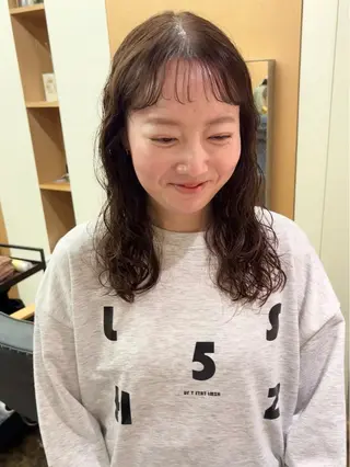 セミロング カラー 美空🐇 レイヤー / 透明感カラー🩰のヘアスタイル