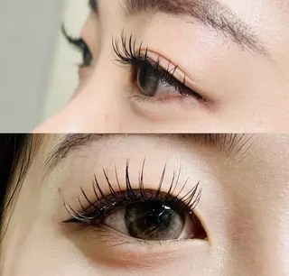 マツエク・マツパ alice天王寺所属・arisa .のマツエク・マツパデザイン