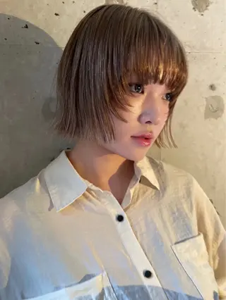 カラー sano rikitoのヘアスタイル