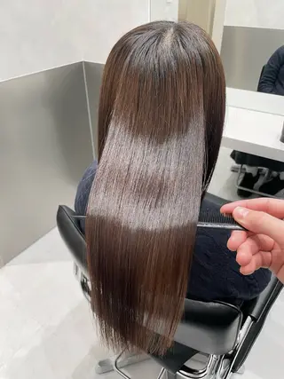 ロング 美髪職人あお🦕 髪質改善｜原宿のヘアスタイル