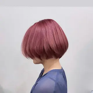 ショート カラー パーマ ヘアアレンジ メンズ キッズ ネイル マツエク・マツパ アイブロウ 髪質改善🇰🇷 レイヤーカット/梅田のヘアスタイル