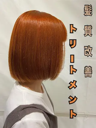 ミディアム ベージュカラー/ いぢちるみのヘアスタイル