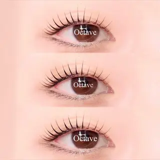 マツエク・マツパ まつ毛と眉毛の専門店 オクターブ福岡店所属・オクターブ天神店 ウラベのマツエク・マツパデザイン