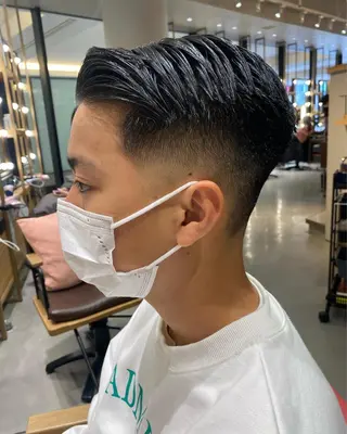 ショート メンズ unopulir   茶屋町店所属・unopulir 景山　凌のヘアスタイル