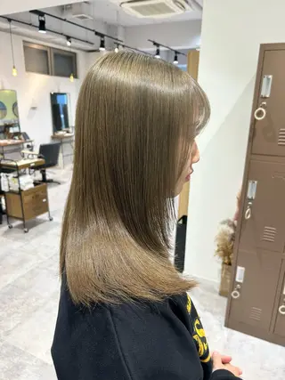 セミロング センターパート/ メンズ特化/日向🔥のヘアスタイル