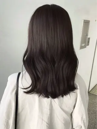 ミディアム カラー Large 都筑雅人のヘアスタイル