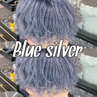 ショート カラー メンズ パーマ/ダブルカラー ブリーチ⭐️海斗のヘアスタイル