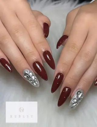 ネイル ❤️💛🩵京橋 痛ネイル⭐️3Dのネイルデザイン