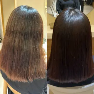 ミディアム yiye KEITOのヘアスタイル