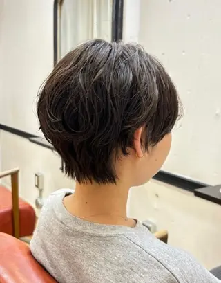 ショート パーマ ショートカット/ キタハラユリナのヘアスタイル