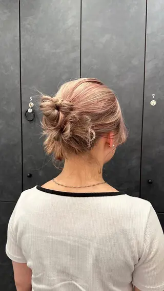 ミディアム 銀座/ヘアセット シマムラ ミホのヘアスタイル