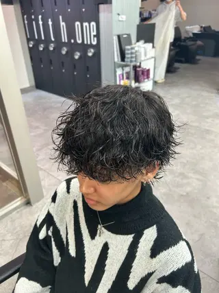 パーマ メンズ パーマ支持率No.1 ❤️‍🔥安成弾のヘアスタイル