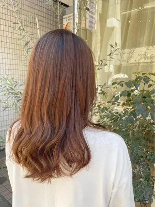 セミロング 松島 涼花のヘアスタイル