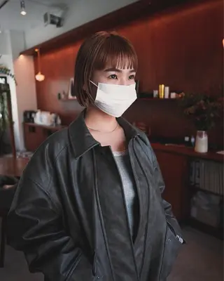 ミディアム STAN WOOD所属・似合わせcut 🔥yutakaのヘアスタイル