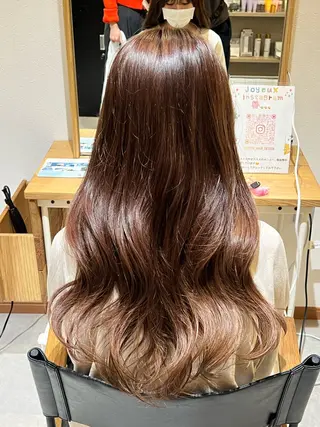 ロング カラー Agu hair throw 今宿店【アグ ヘアー スロー】所属・河野 秋奈のヘアスタイル