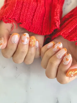 ネイル salon iris 🦋北広島市大曲のネイルデザイン