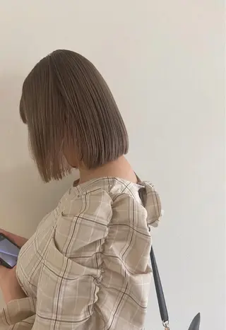 ミディアム カラー STAN WOOD所属・似合わせcut 🔥yutakaのヘアスタイル