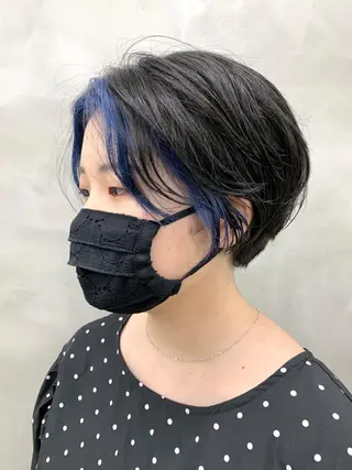 ショート カラー suu所属・🐝 hachi🐝のヘアスタイル