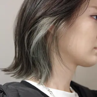 ミディアム カラー ショート/ボブ/ 吉祥寺/ryoのヘアスタイル