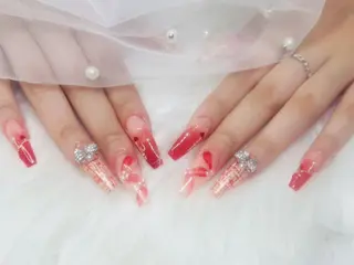 ネイル lucky nail 歌舞伎町のネイルデザイン