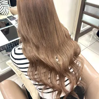 カラー ハイトーン👱‍♀️ エクステ/彩花のヘアスタイル