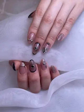 ミディアム nail salon Axia所属・nail salon Axiaのネイルデザイン