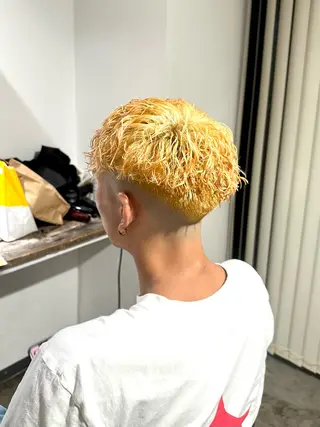 パーマ メンズ 骨格補正施術/メンズ 専門美容師/YUYAのヘアスタイル