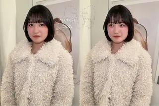 ショート riria/ボブ /ブラウンカラー🎀のヘアスタイル