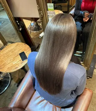 ロング 髪質改善／美髪矯正 林田和真のヘアスタイル