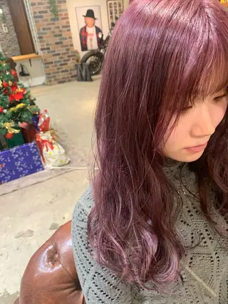 ロング カラー ショート🌼パーマ 本間正子のヘアスタイル