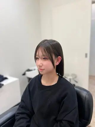 ショート 髪質改善/艶カラー/ ブリーチ/桃谷翼のヘアスタイル