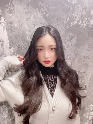 ロング カラー パーマ ヘアアレンジ メンズ キッズ ネイル マツエク・マツパ 韓国/トレンド レイヤー【101】のヘアスタイル