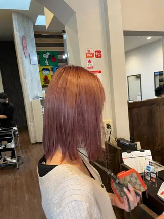 ロング カラー 中川原 大介のヘアスタイル