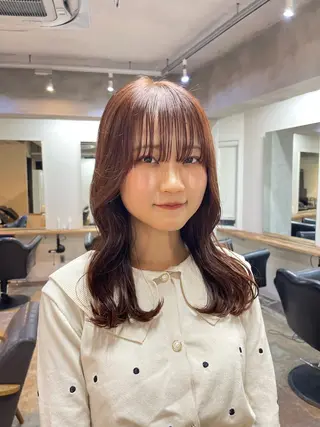 セミロング カラー メンズ 安部佑哉/ハイトーン /レイヤー/グランジのヘアスタイル