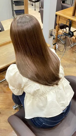 カラー flammeum 伊勢崎所属・⠀ ⠀ アリサ🎀🫧のヘアスタイル