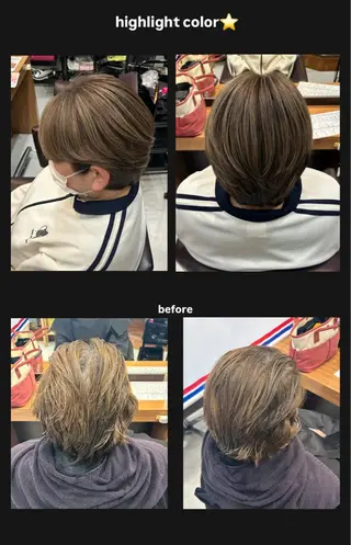 ショート 保科 椎奈のヘアスタイル