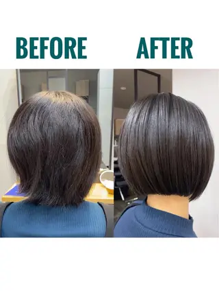 ショート neaf六本木店所属・ボブ／レイヤーボブ ／松尾のヘアスタイル