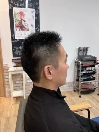 ショート セミjrスタイリスト /田尾凌雅のヘアスタイル