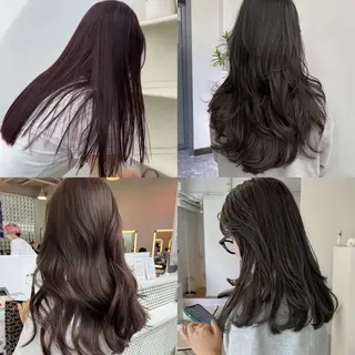 カラー rina/無料 レイヤーカット/上野のヘアスタイル