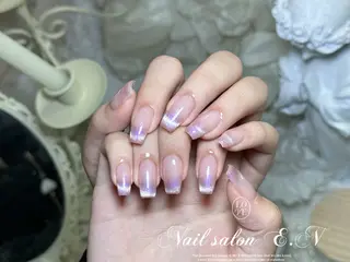 ネイル E.N🦋 長さ出し/持ち込みのネイルデザイン