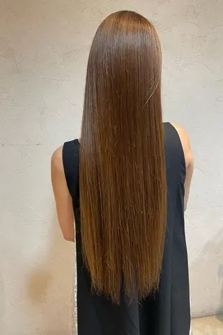 ロング パーマ ueki ayaneのヘアスタイル