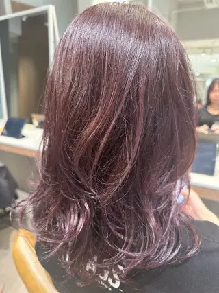 セミロング カラー MIKA KITAMURAのヘアスタイル