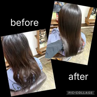 セミロング jolie fille 高石店所属・joliefille 高石店🐶ᩚ桧作みくのヘアスタイル