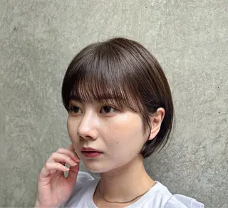 ショート このか/似合わせ/ 透明感/ダブルカラーのヘアスタイル