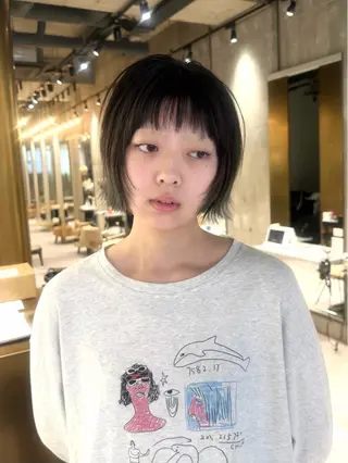 ショート aika_ モードボブ‪☆のヘアスタイル