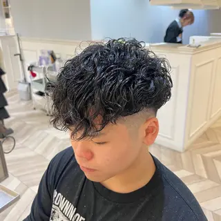 ショート パーマ メンズ NYNY 🌺Ruiのヘアスタイル