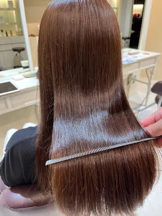 ロング カラー mulum所属・髪質改善/艶髪/韓国 ヘア[マンツーマン]のヘアスタイル