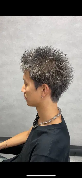 パーマ メンズ 渋谷サーフカール アメカジ美容師のヘアスタイル